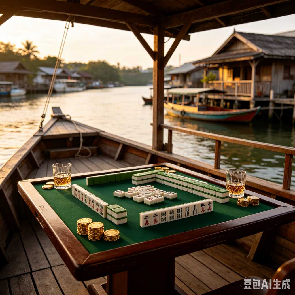 mahjong game set