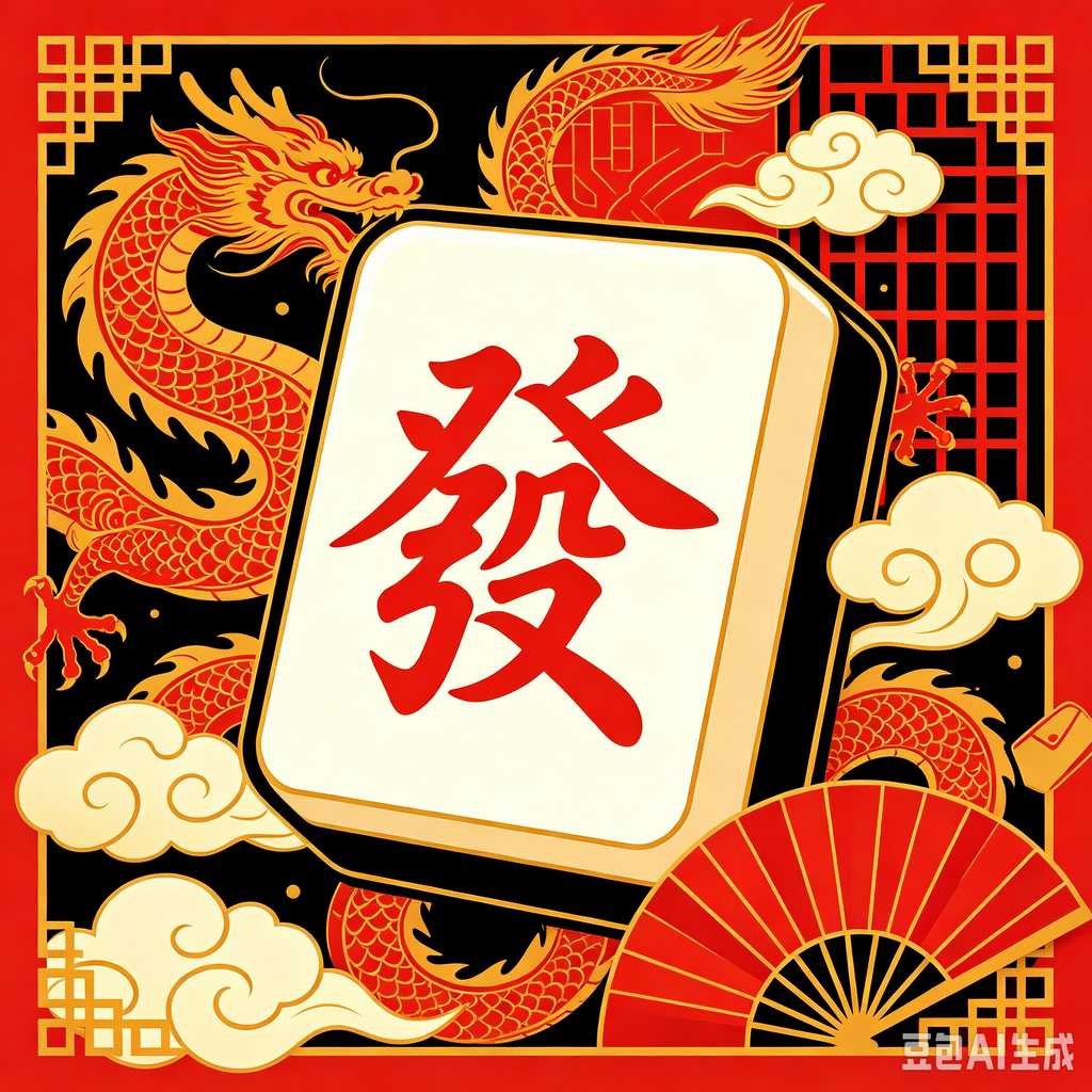 oriental style mahjong tiles