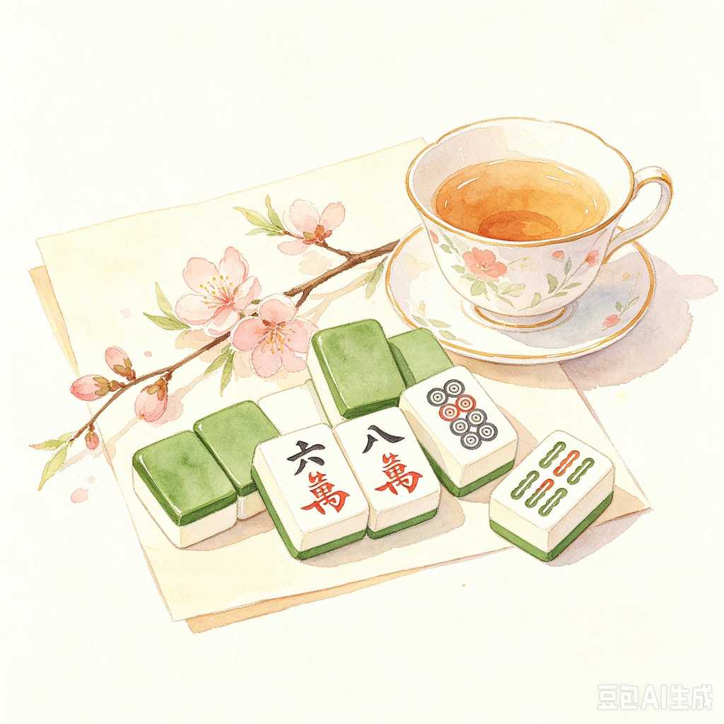 corporate gift mahjong set