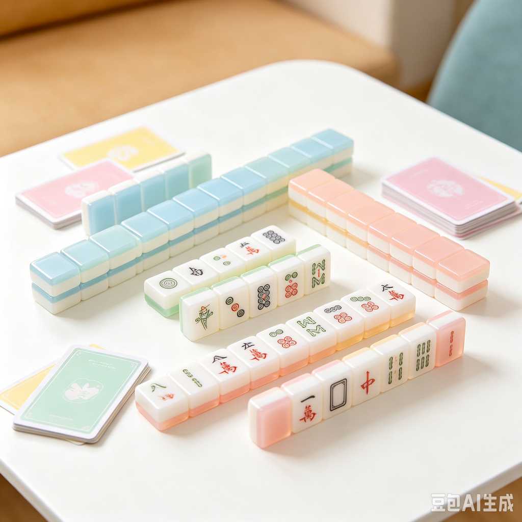 ivory look mahjong set